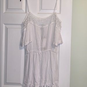 Women’s white romper